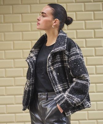 Checkered Black