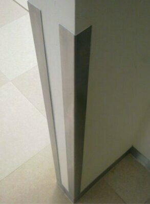 Cornières de protection en inox