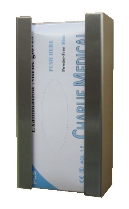 Distributeur mural en Inox pour 1 boîte à gants