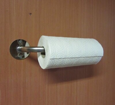 Porte Rouleau Essuie-Tout Mural en Inox