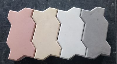 Pavés en béton