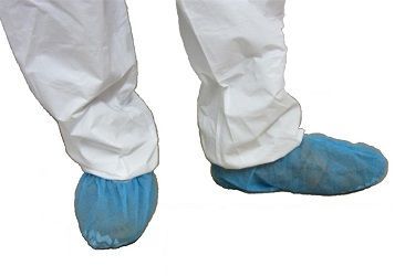 Sur-Chaussures à usage unique en bleu