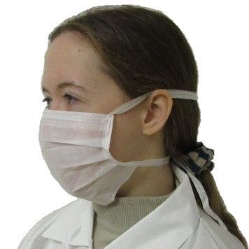 Masques d'Hygiene à usage unique 2 Plis