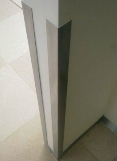 Cornières de protection en inox Cornières de protection en inox