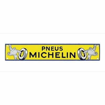 Plaque Emaillée "Pneus Michelin"