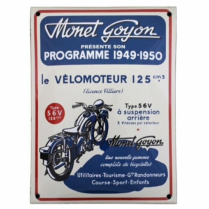 Plaque Emaillée Monet Goyon
