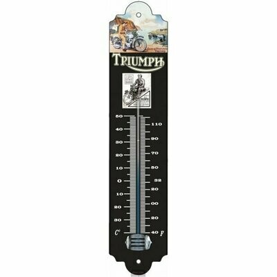 Thermomètre Vintage aspect émaillé 
