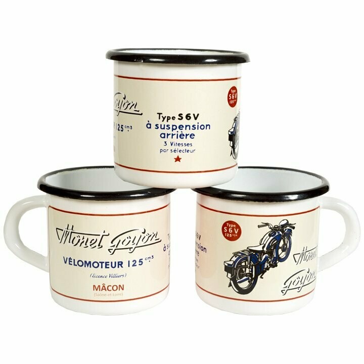 Mug  Publicitaire Emaillé  "Monet Goyon"