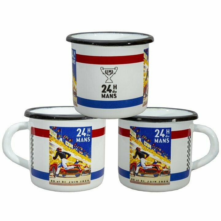 Mug Emaillé  "24 Heures du Mans 1959 "