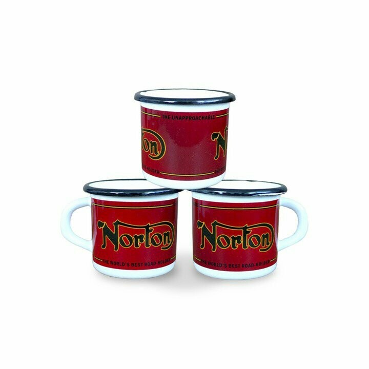 Mug Emaillé  "Norton"