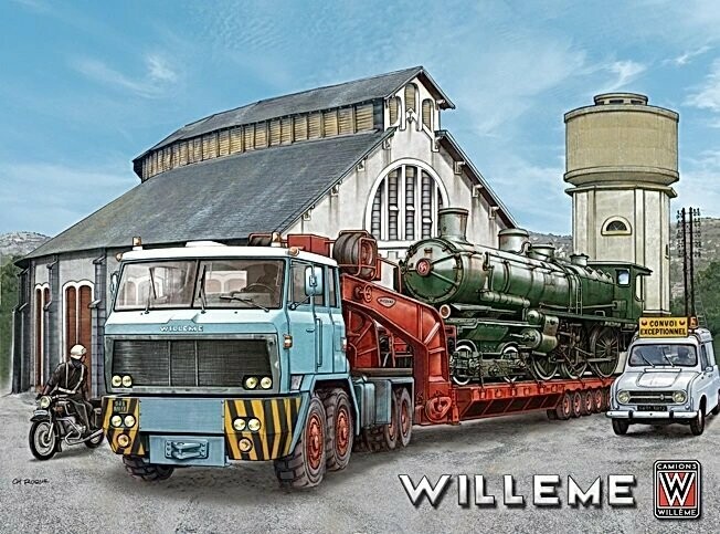 Affiche Camion "Willème"