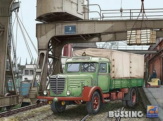 Affiche d'un Camion "Bussing"