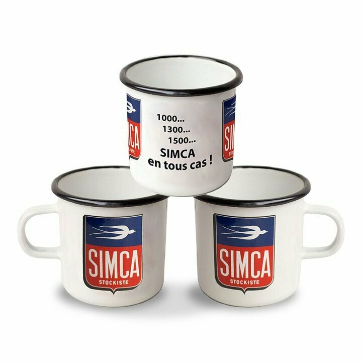 Mug Emaillé  "SIMCA "