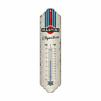Thermomètre Publicitaire Vintage en Métal 
