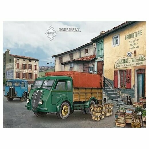 Affiche Camion  "Renault AG "