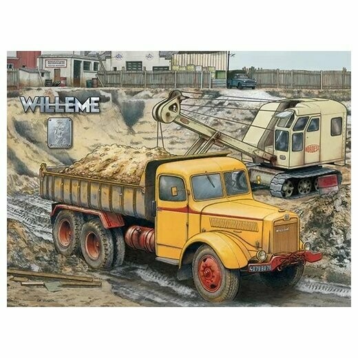 Affiche Camion" Willème"