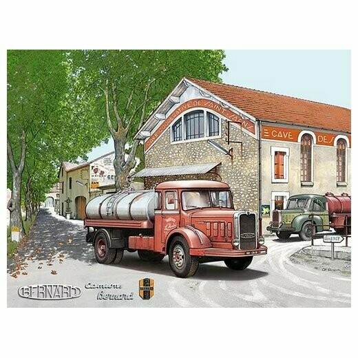 Affiche Camion " Bernard"