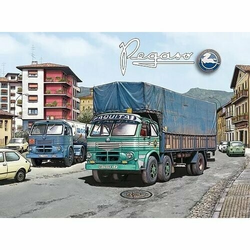 Affiche Camion "Pégaso"