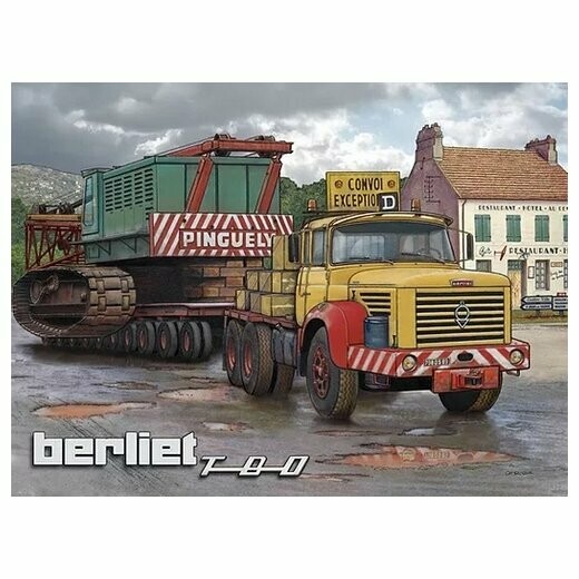 Affiche Camion  " Berliet  TBO "