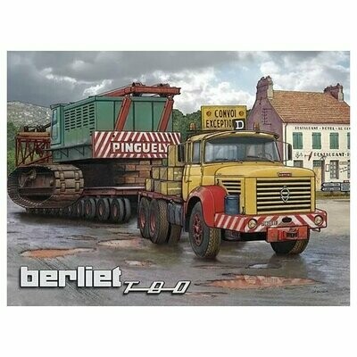 Affiche Camion " Berliet TBO "