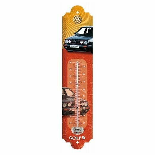 Thermomètre  Vintage aspect Emaillé  "Golf "