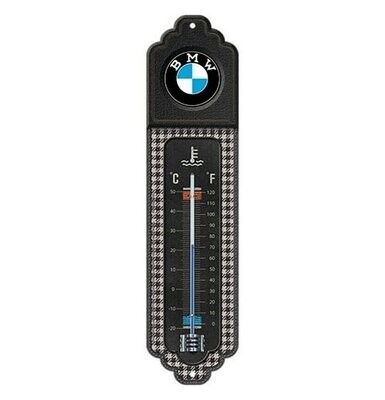 Thermomètre Publicitaire Vintage en Métal " BMW "