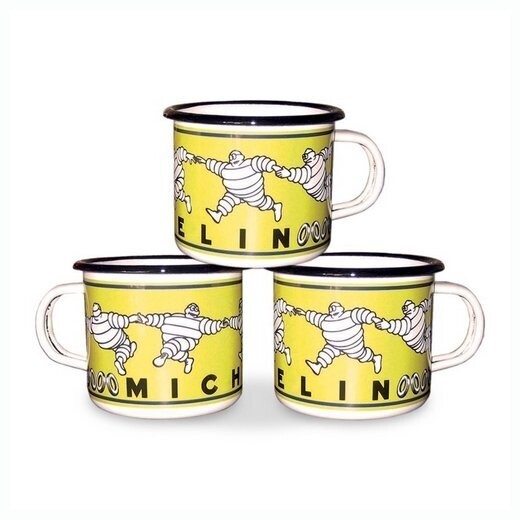 Mug  Publicitaire  Emaillé " Michelin "