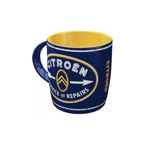 Tasse Publicitaire Vintage en Céramique " Citroën "