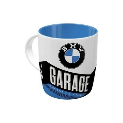 Mug Publicitaire Vintage en Céramique " BMW Garage "