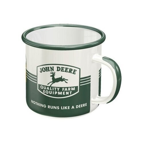 Mug  Publicitaire Emaillé  "John Deere"