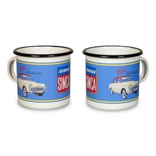 Mug Emaillé " Simca Aronde"