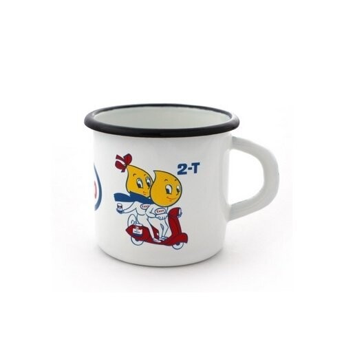 Mug Emaillé  "Esso Scooter "