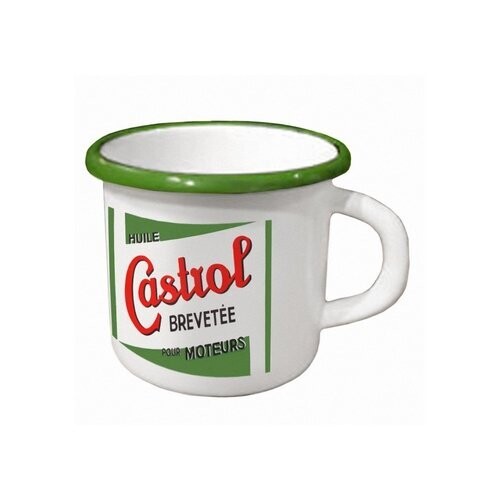 Mug Emaillé " CASTROL"