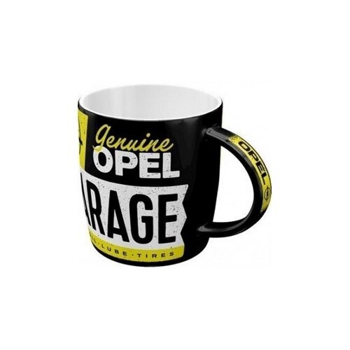 Tasse Publicitaire Vintage en Céramique "Opel "