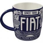 Tasse Publicitaire Vintage en Céramique "Fiat"