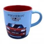 Mug  Publicitaire Vintage en Céramique  "Peugeot 205 GTI"