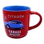 Tasse Publicitaire Vintage en Céramique " Citroën  2 CV "