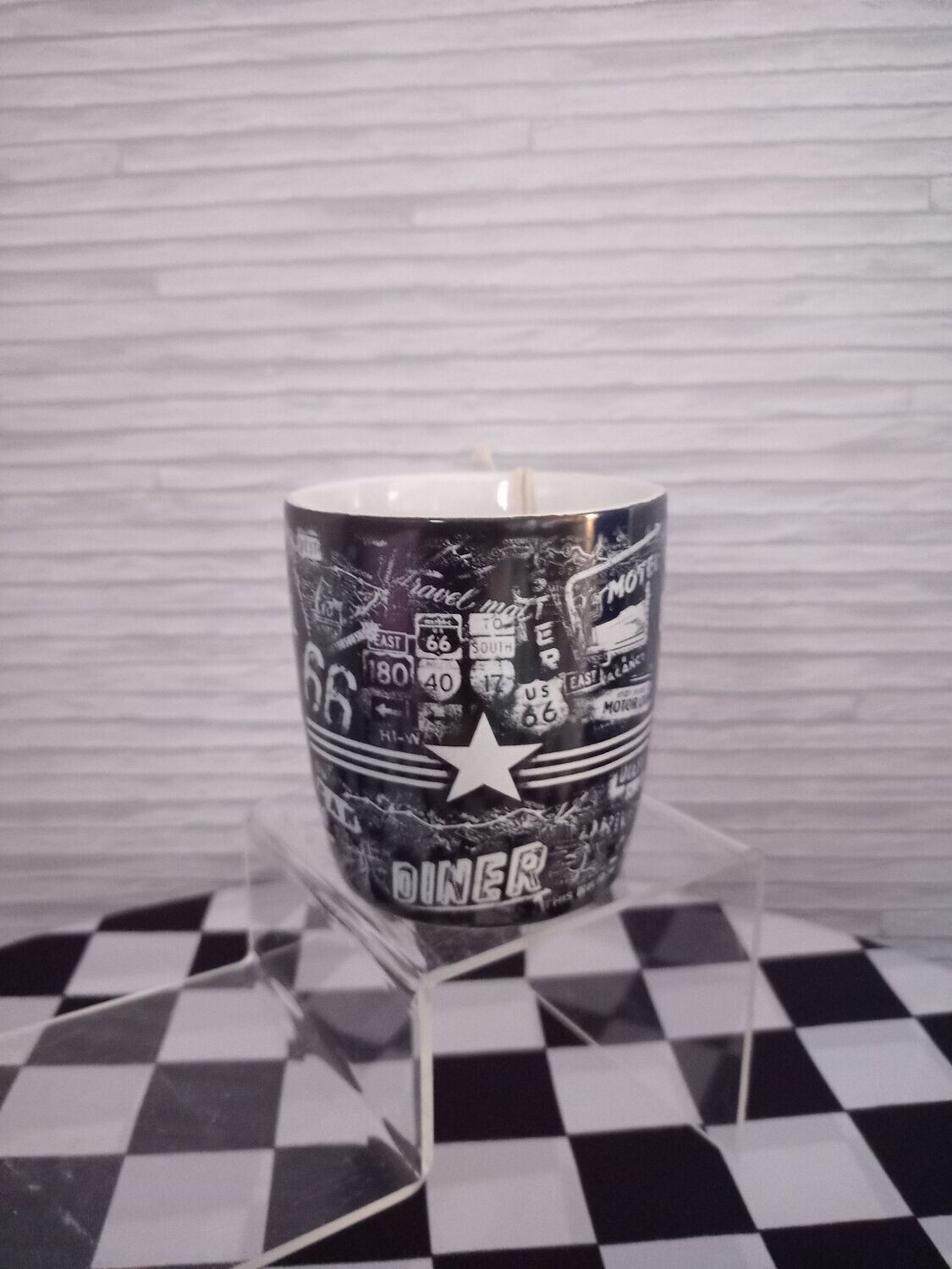 Mug Publicitaire Vintage  en Céramique Route 66