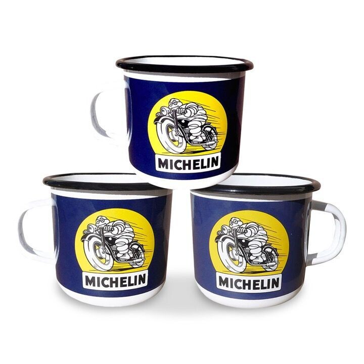 Mug Publicitaire Emaillé  "Michelin "