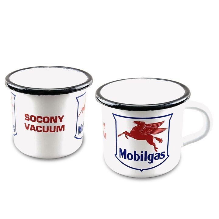 Tasse Emaillée " MOBILGAS "