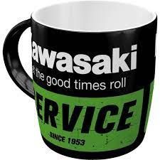 Mug   Vintage en Céramique "KAWASAKY "