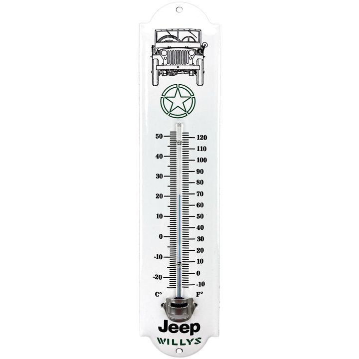 Thermomètre Emaillé " JEEP"