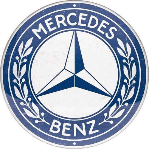 Rond Métal " Mercedes"