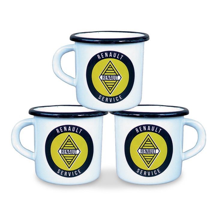 Mug Emaillé " Renault"