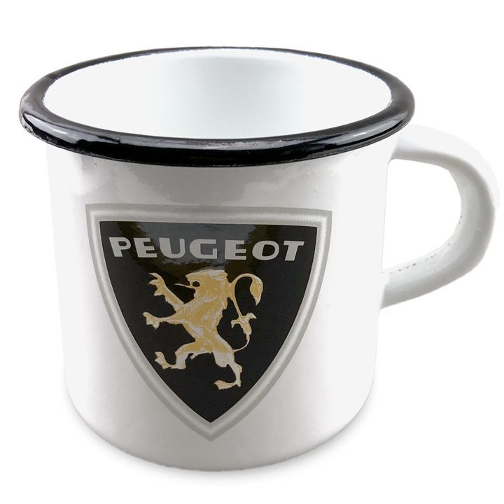 Mug Emaillé " Peugeot"