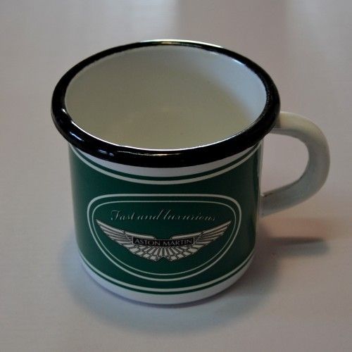 Mug Emaillé  "Aston Martin"