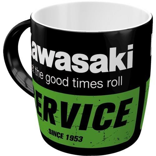 Mug   Vintage en Céramique "KAWASAKY "