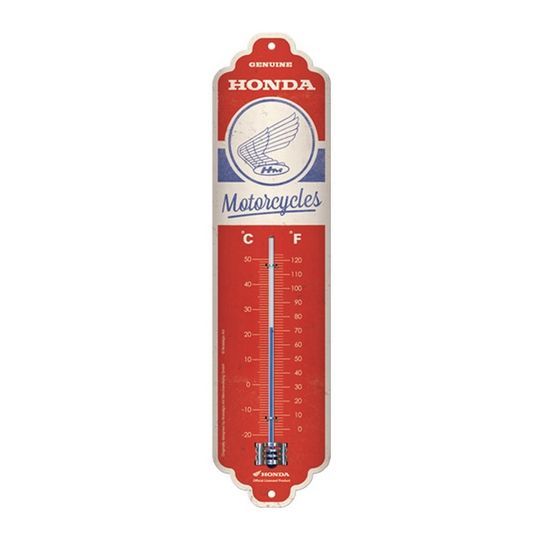 Thermomètre Métal Publicitaire Vintage   "Honda"
