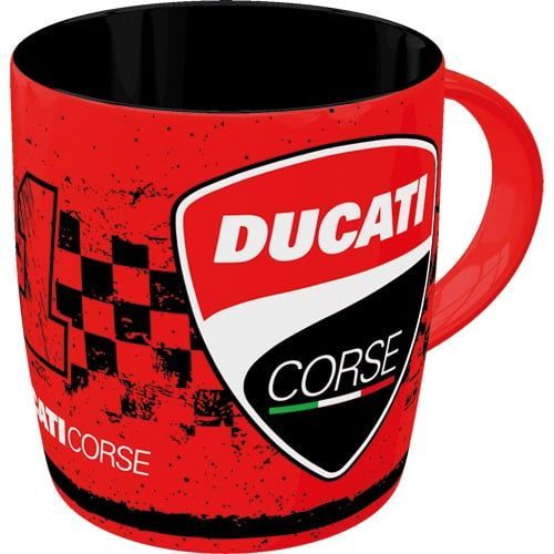 Tasse  Publicitaire Vintage  en Céramique "Ducati"