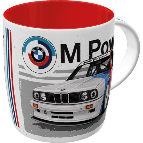 Mug Publicitaire  Vintage en Céramique "BMW M Car"